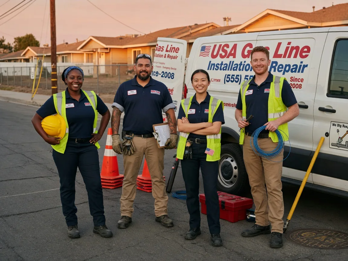 Gas Line Installation company in China Grove, NC